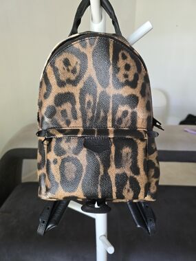 louis vuitton animal print backpack Wild Palm Springs PM 1922569 FASHIONPHILE 28.00Width LV PURPLE LEOPARD BACKPACK